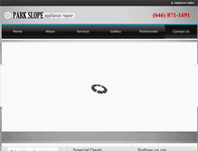 Tablet Screenshot of brooklyn-appliance-repair.com
